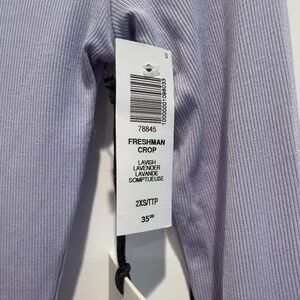 NWT! Aritzia Sunday Best Freshman Crop Lavish Lavender